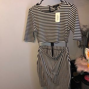 Stripe‎ dress